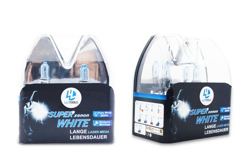 Xenon look halogenlampen 2x - h1,