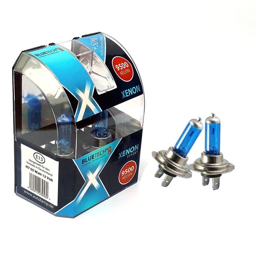 9500k birnen lampen - h7,