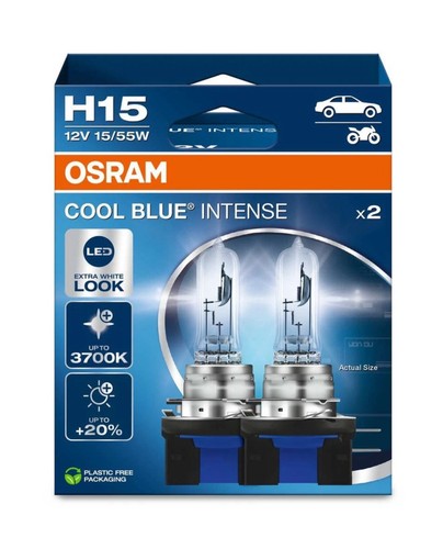 Osram h15 cool blue - blue, intense