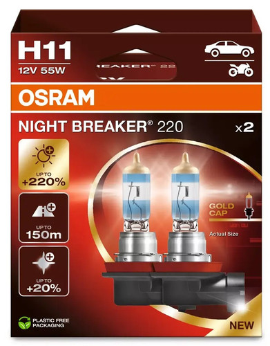 Osram h11 night breaker - 2x,